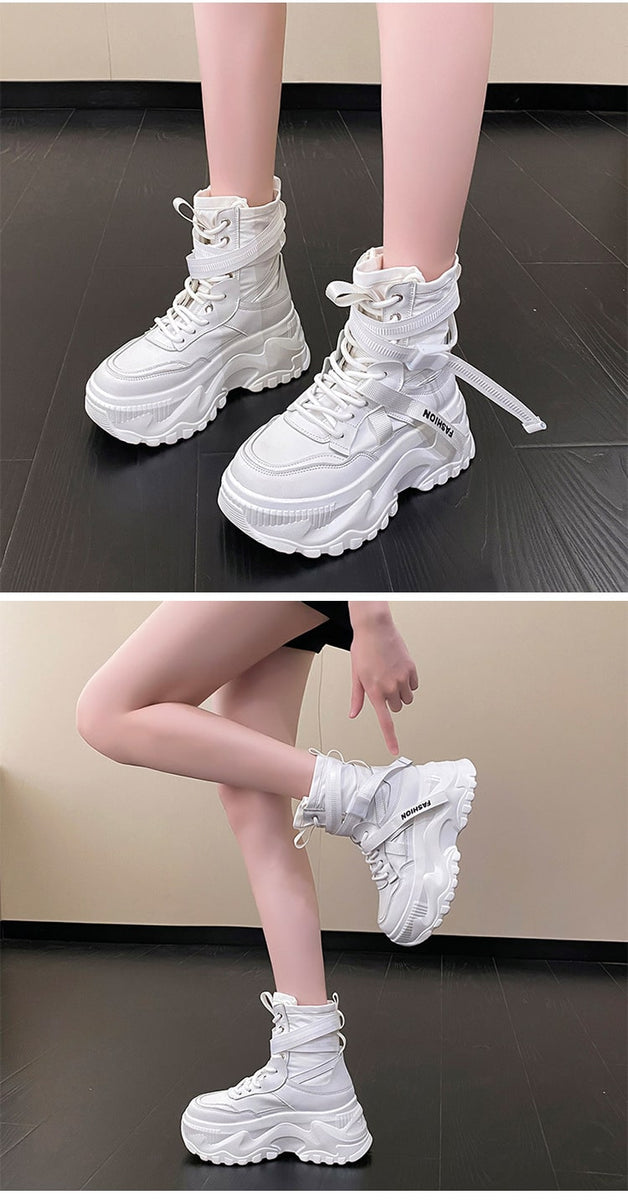 Chunky Strapped Boots (PRE ORDER) Chunky Strapped Boots (PRE ORDER)