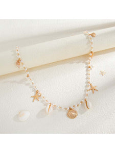 Shell Beaded Waist Chain