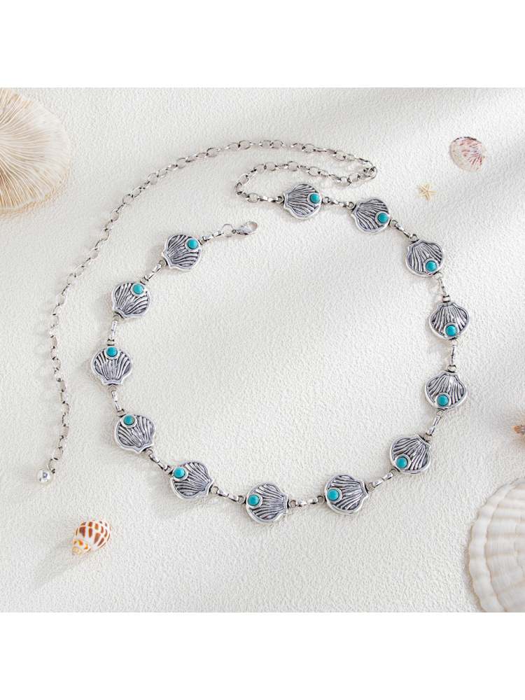 Silver Seashell Belt/Belly Chain