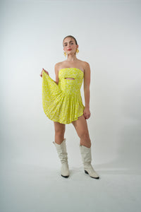 Lime Dress W/Undergarment