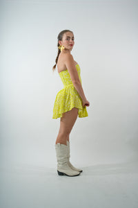 Lime Dress W/Undergarment