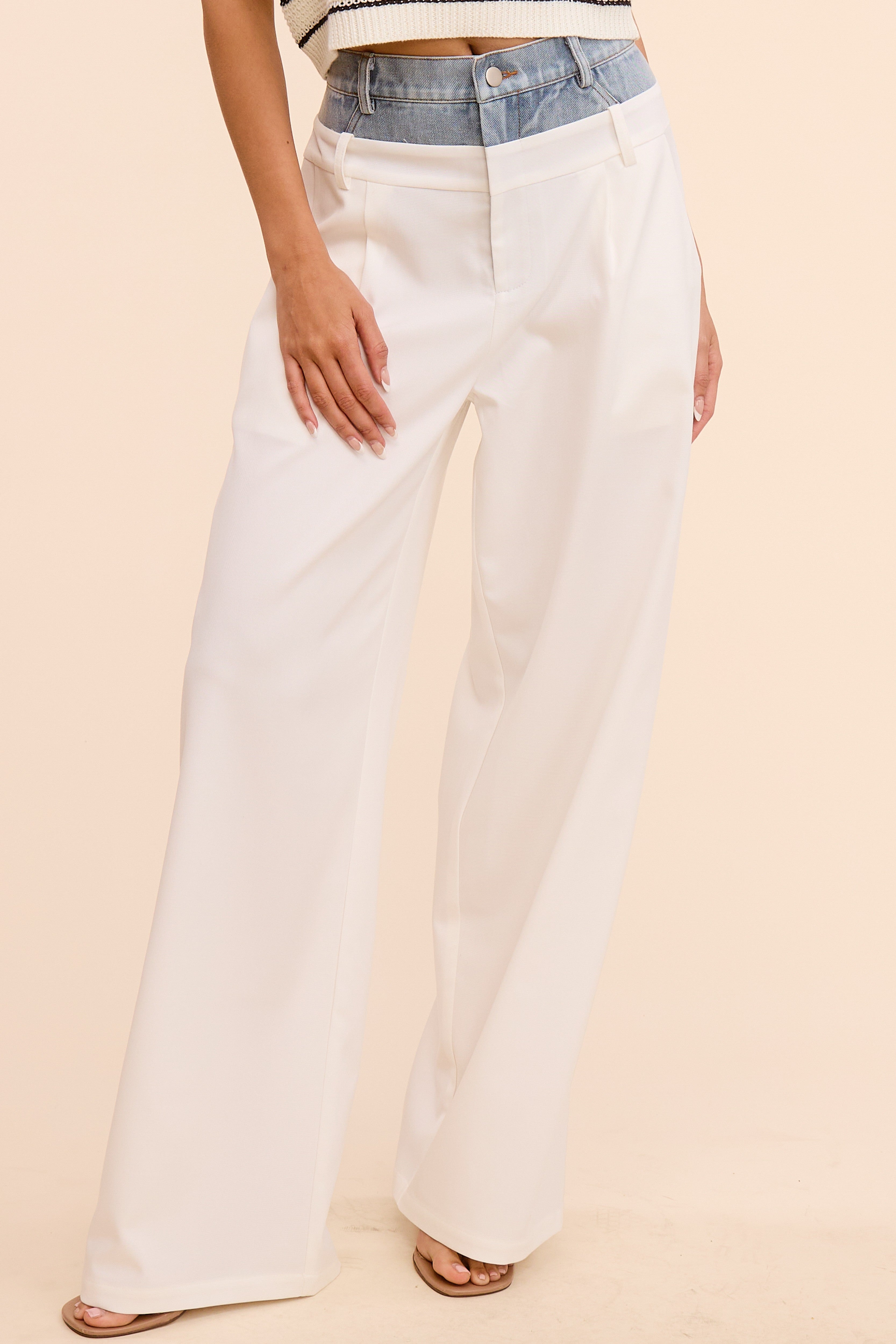 PRE ORDER IVORY PANTS