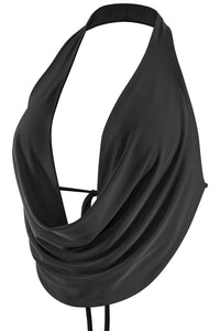 Black Cowl Top