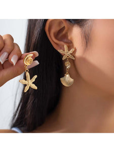 Starfish Earrings