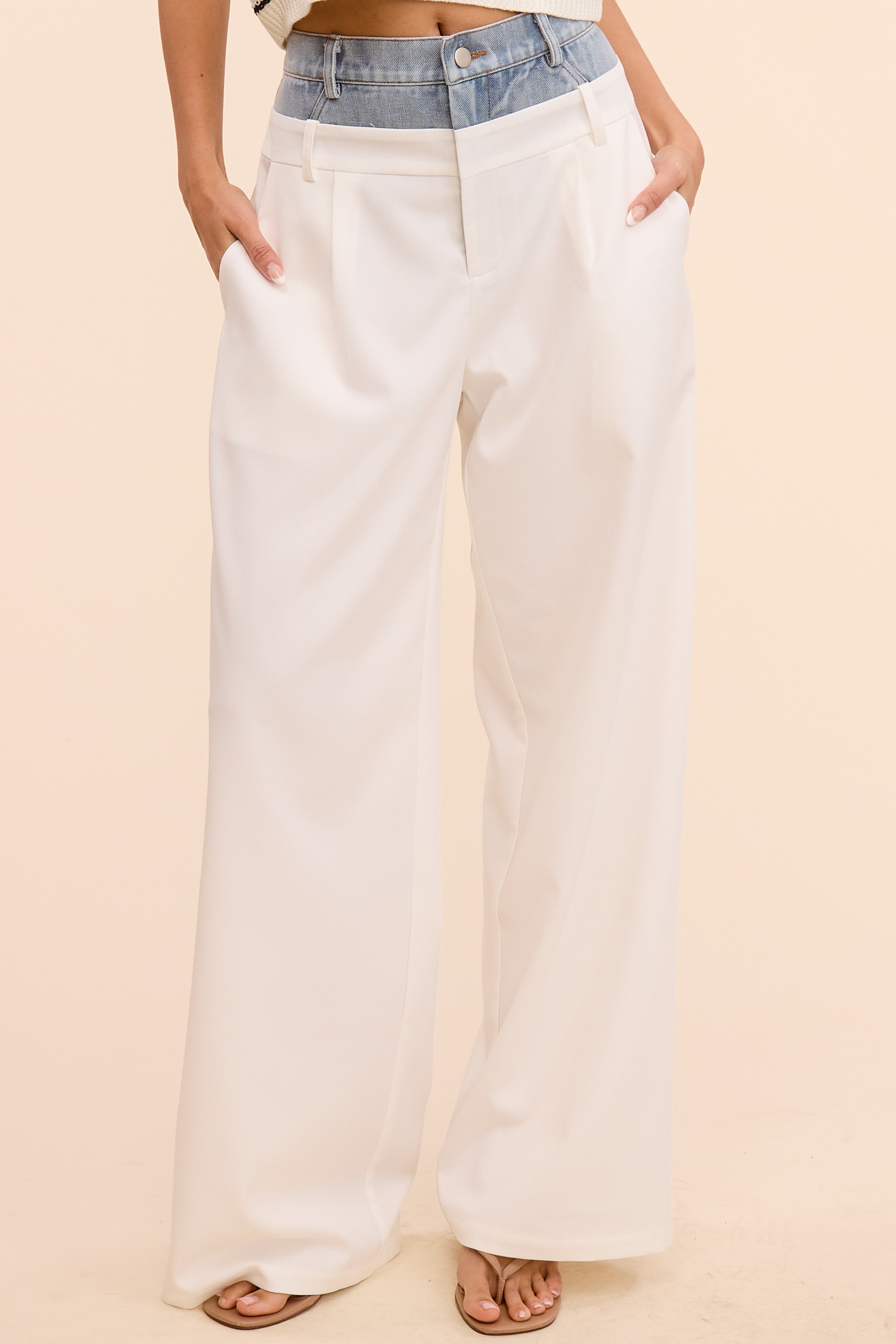 PRE ORDER IVORY PANTS