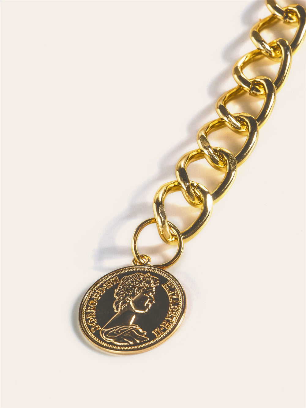 Gold Coin Layer Belt