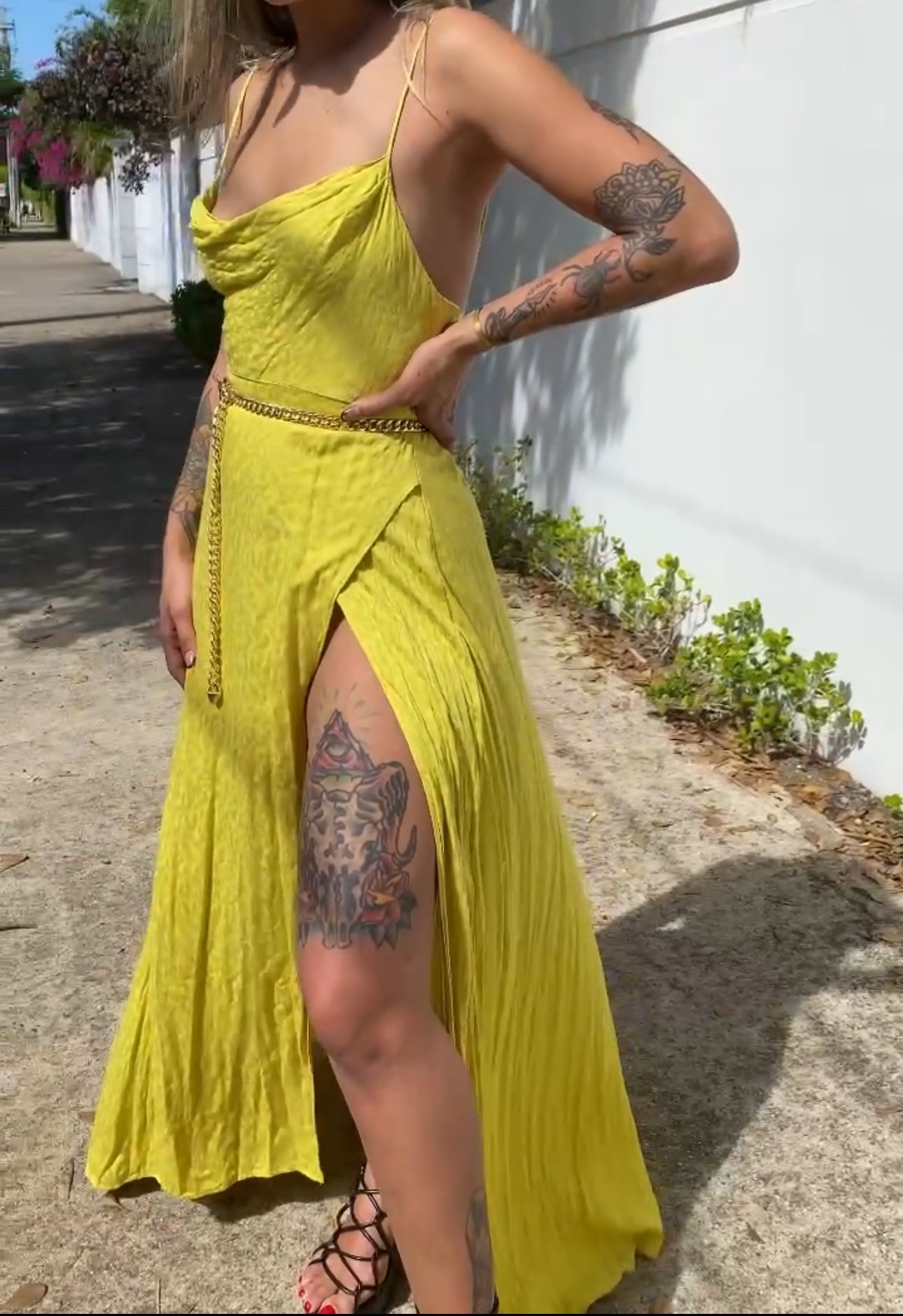 Mustard Maxi Dress