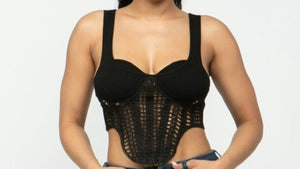 Crochet Corset Top