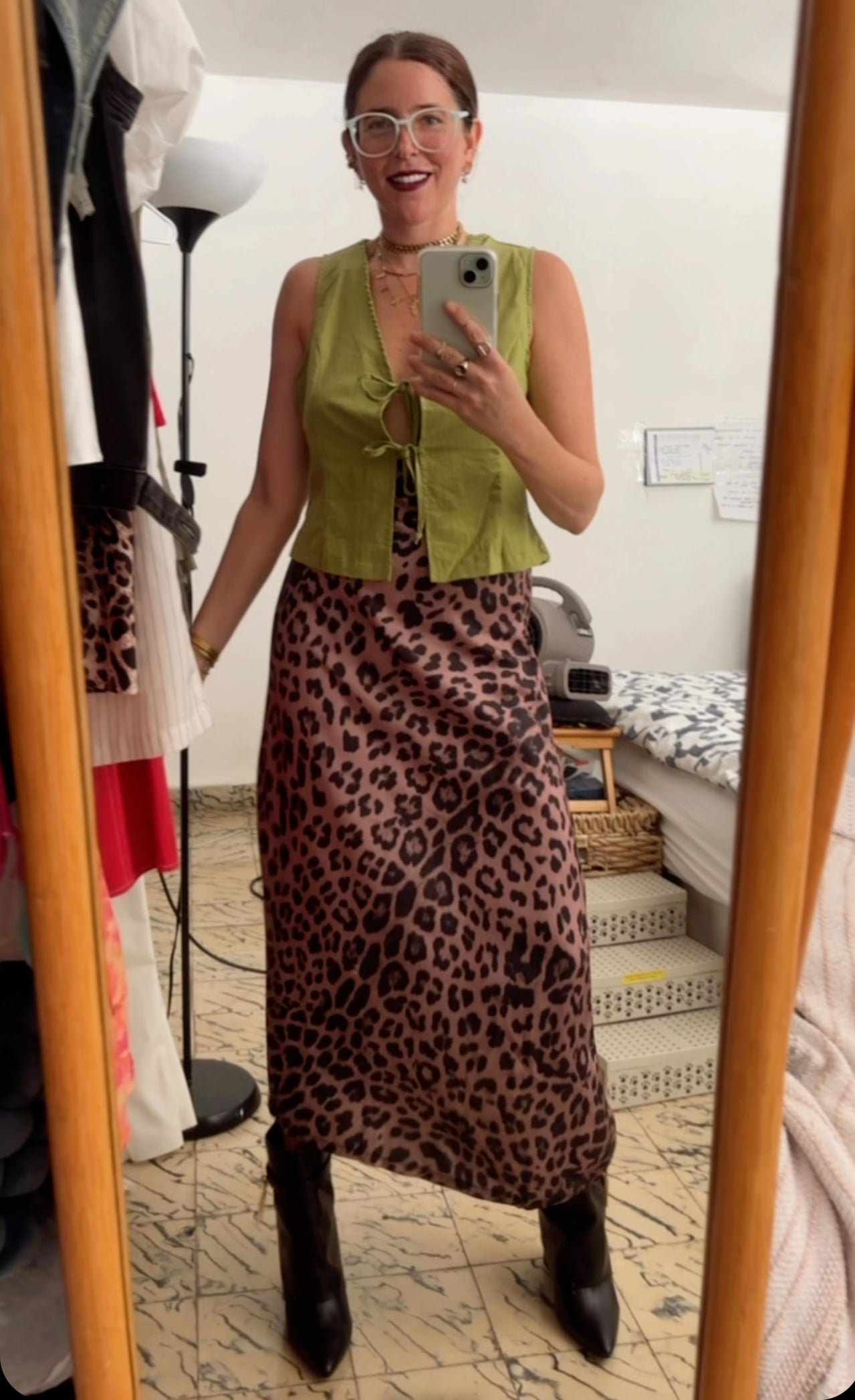 Leopard Skirt