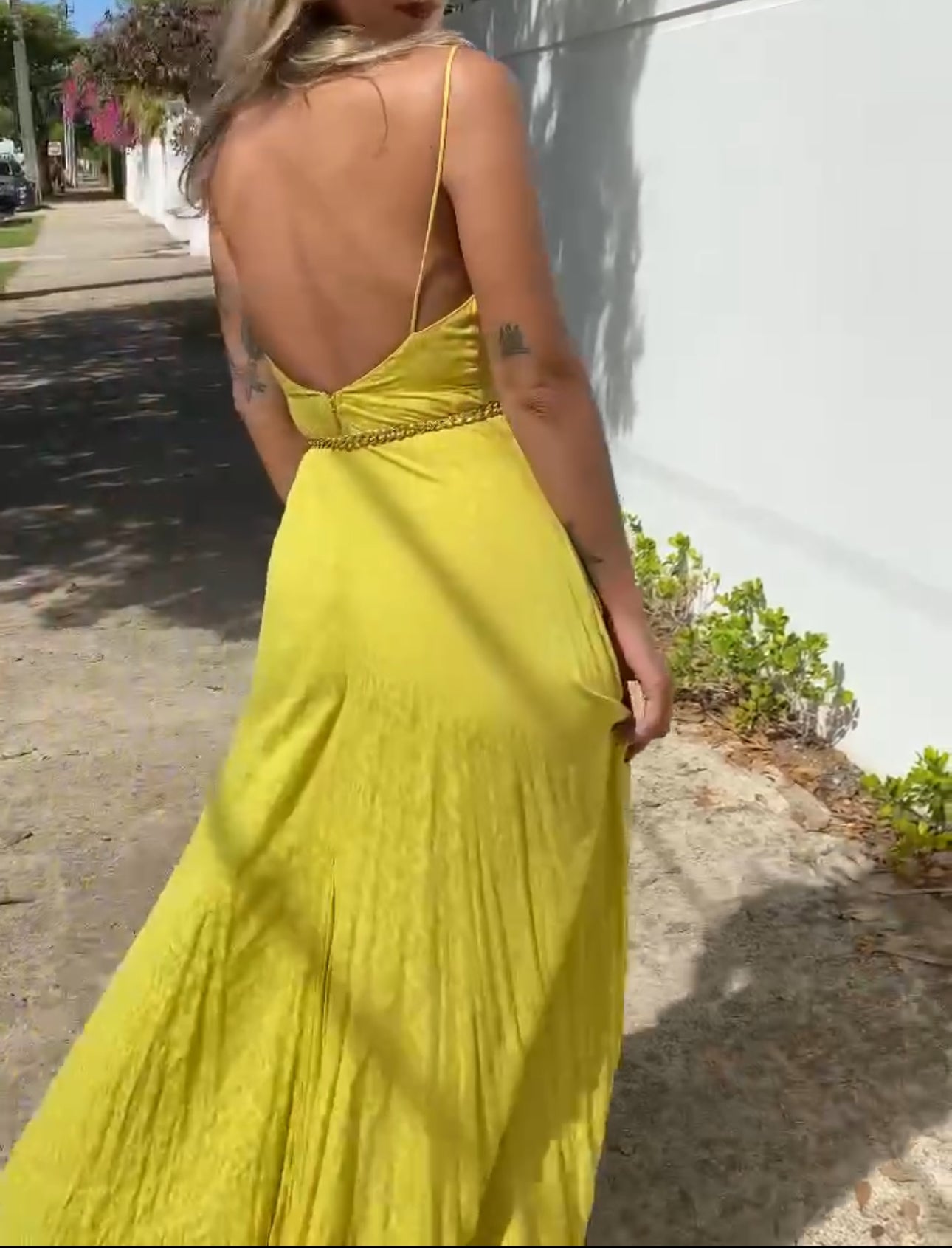 Mustard Maxi Dress