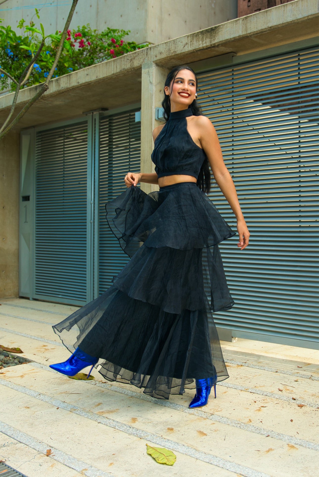 Organza Tiered Skirt