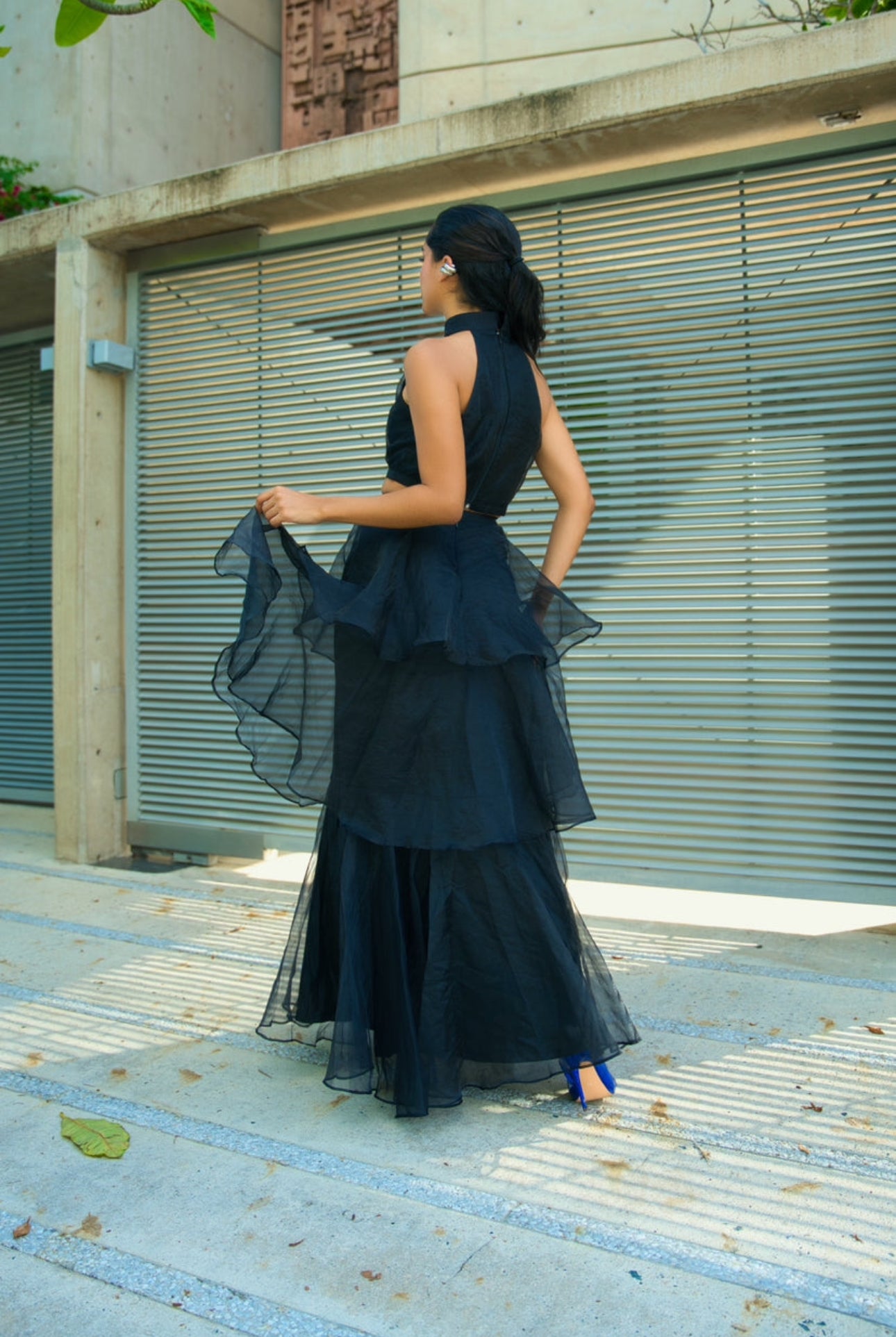 Organza Tiered Skirt