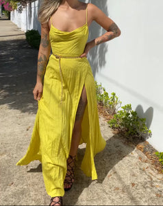 Mustard Maxi Dress