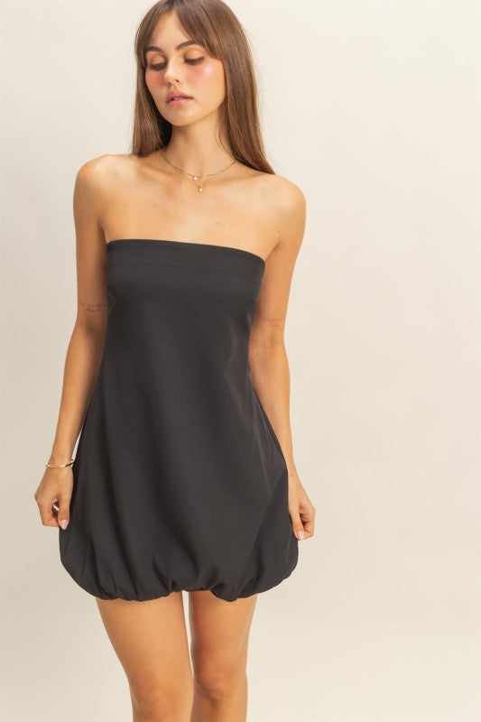 Bubble Strapless Dress (PRE ORDER)