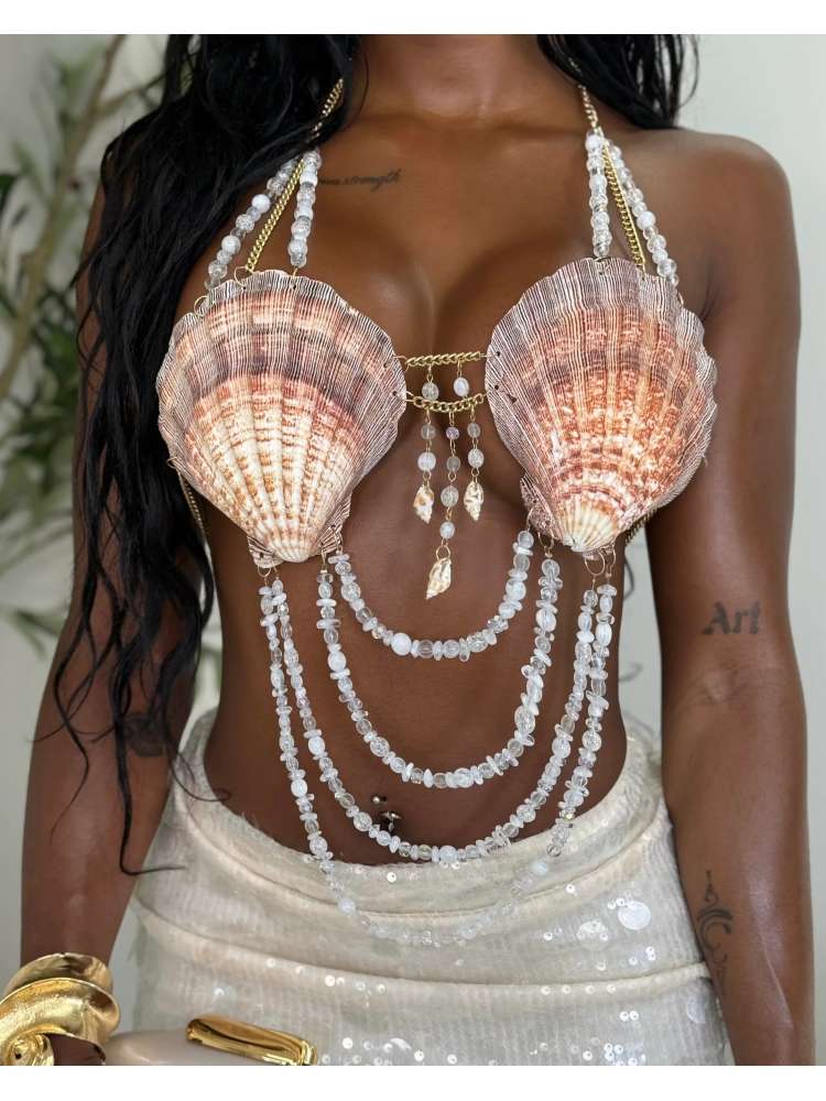 Seashell Halter Top