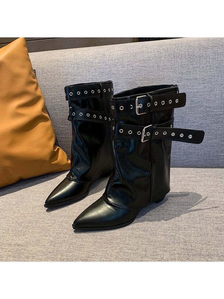 Double Belt Booties (PRE ORDER)