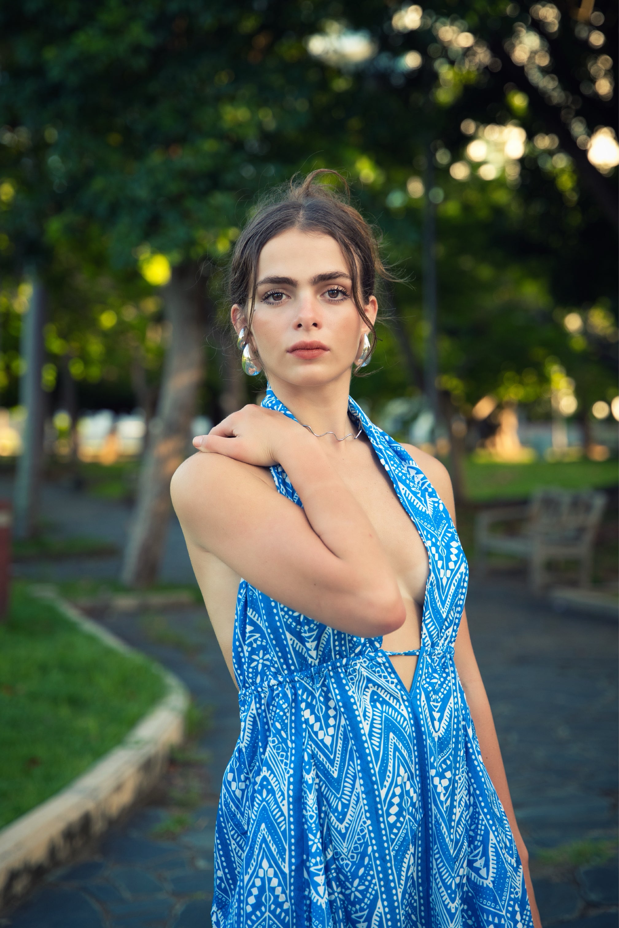 Blue Aztec Dress Blue Aztec Dress