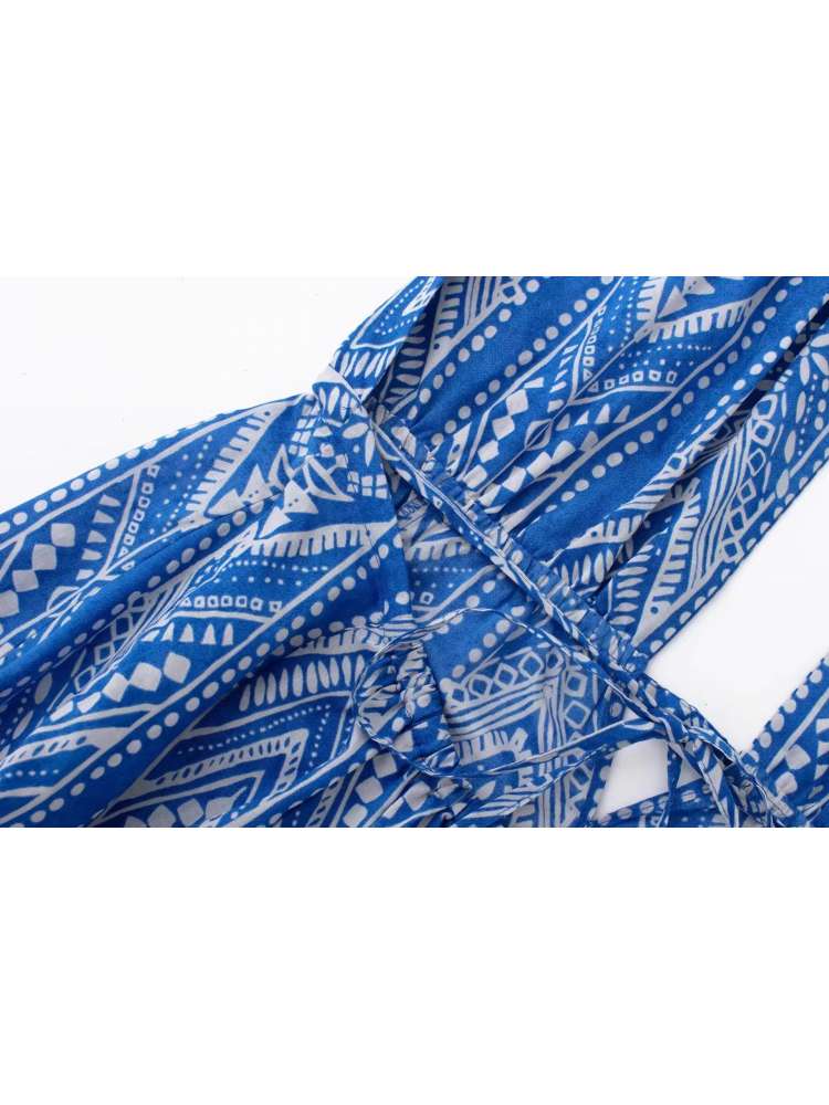 Blue Aztec Dress Blue Aztec Dress