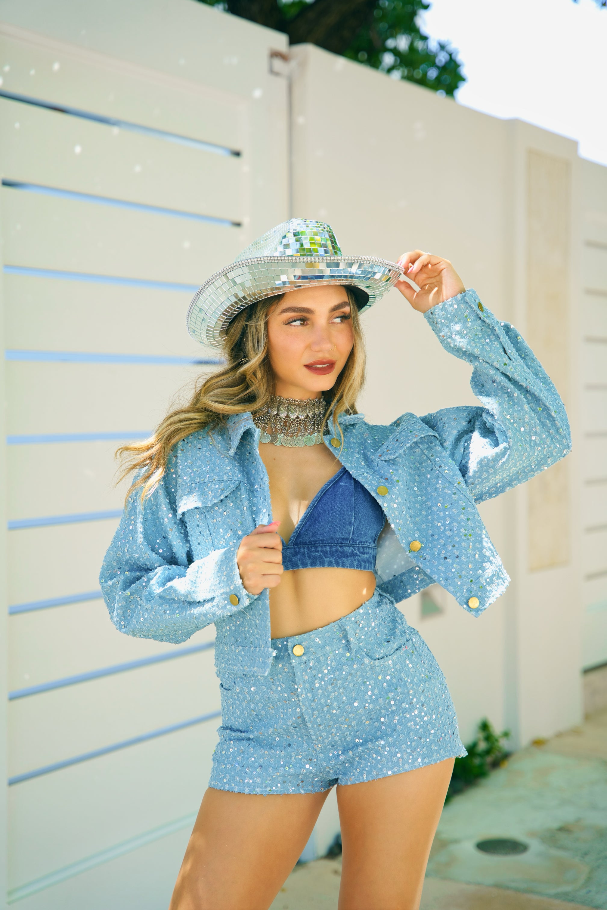 Glitter Cowgirl Set