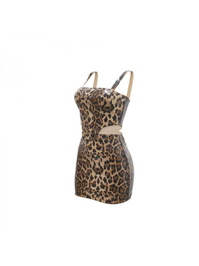 Leopard Sequins Set