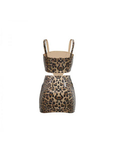 Leopard Sequins Set