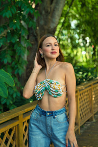 Jade Beaded Bralette