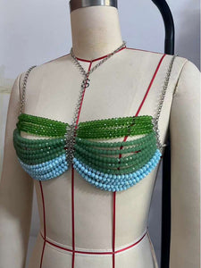 Ocean Beaded Top