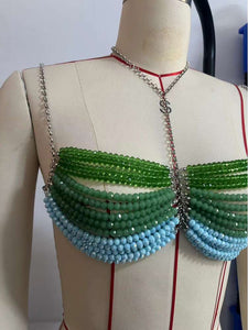 Ocean Beaded Top