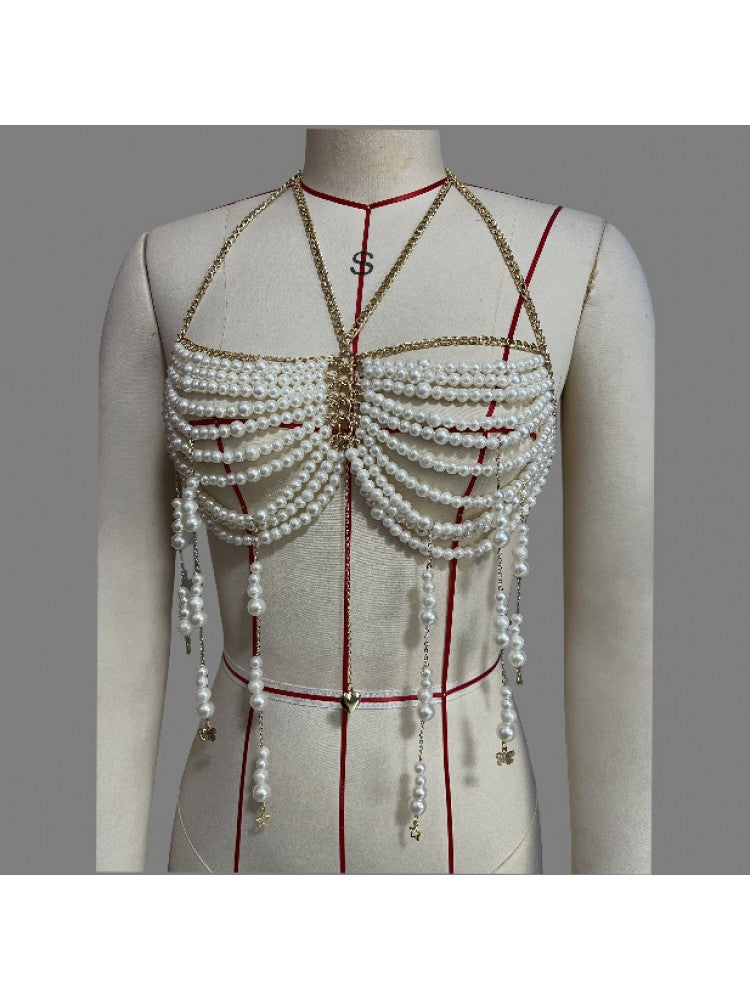 Pearl Beaded Top