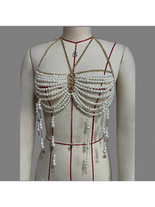 Pearl Beaded Top
