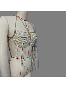 Pearl Beaded Top