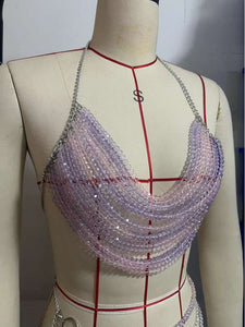 Purple Ombre Crystal Top