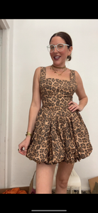 Leopard Bubble Dress