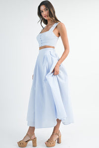Baby Blue Striped Set (PRE ORDER)