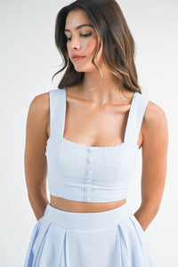 Baby Blue Striped Set (PRE ORDER)