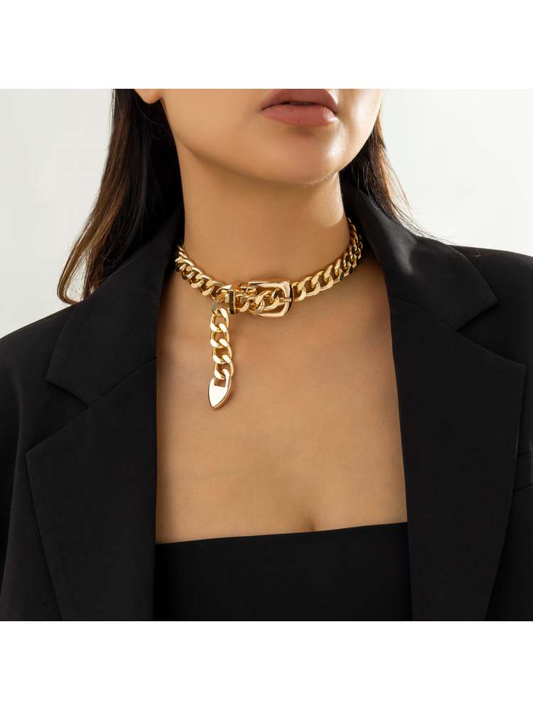 Buckle Chain Necklace