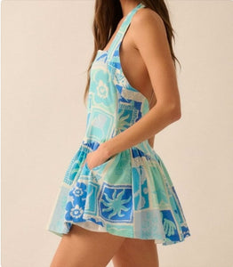 Tiles Dress W/Pockets