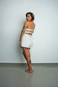 Backless Adjustable Romper