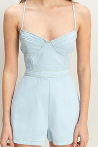 Backless Adjustable Romper