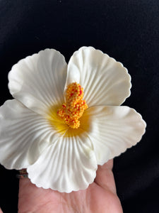 Amapola Blanca Hair Clip