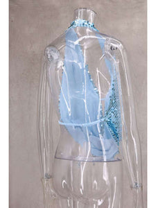 Sequins Cowl Tops