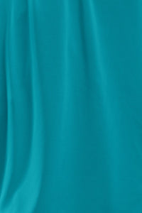 Teal Cowl Blouse (PRE ORDER)