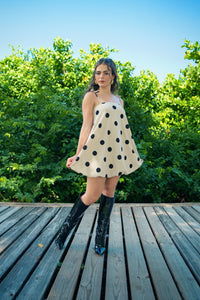 Polkadot Bubble Dress