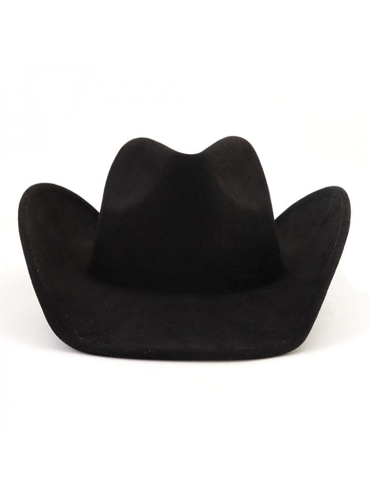 Suede Cowbae Hat BLACK