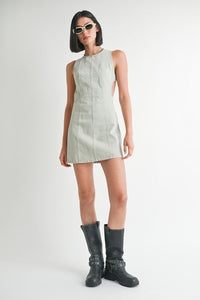 Denim Cut Out Dress