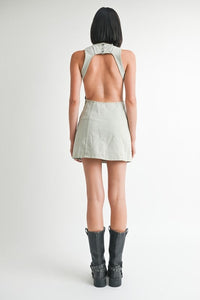 Denim Cut Out Dress