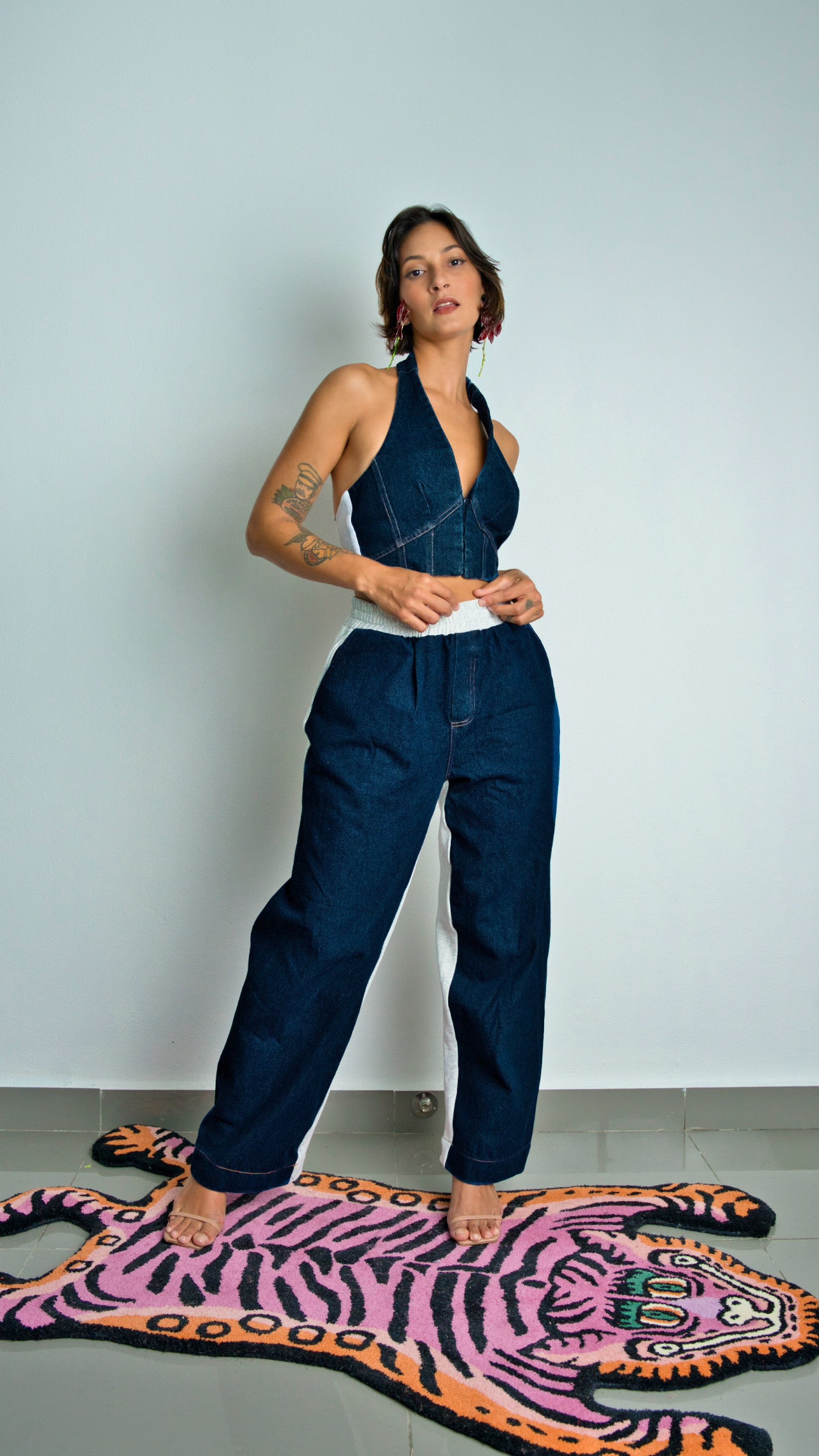 Denim Contrast Set