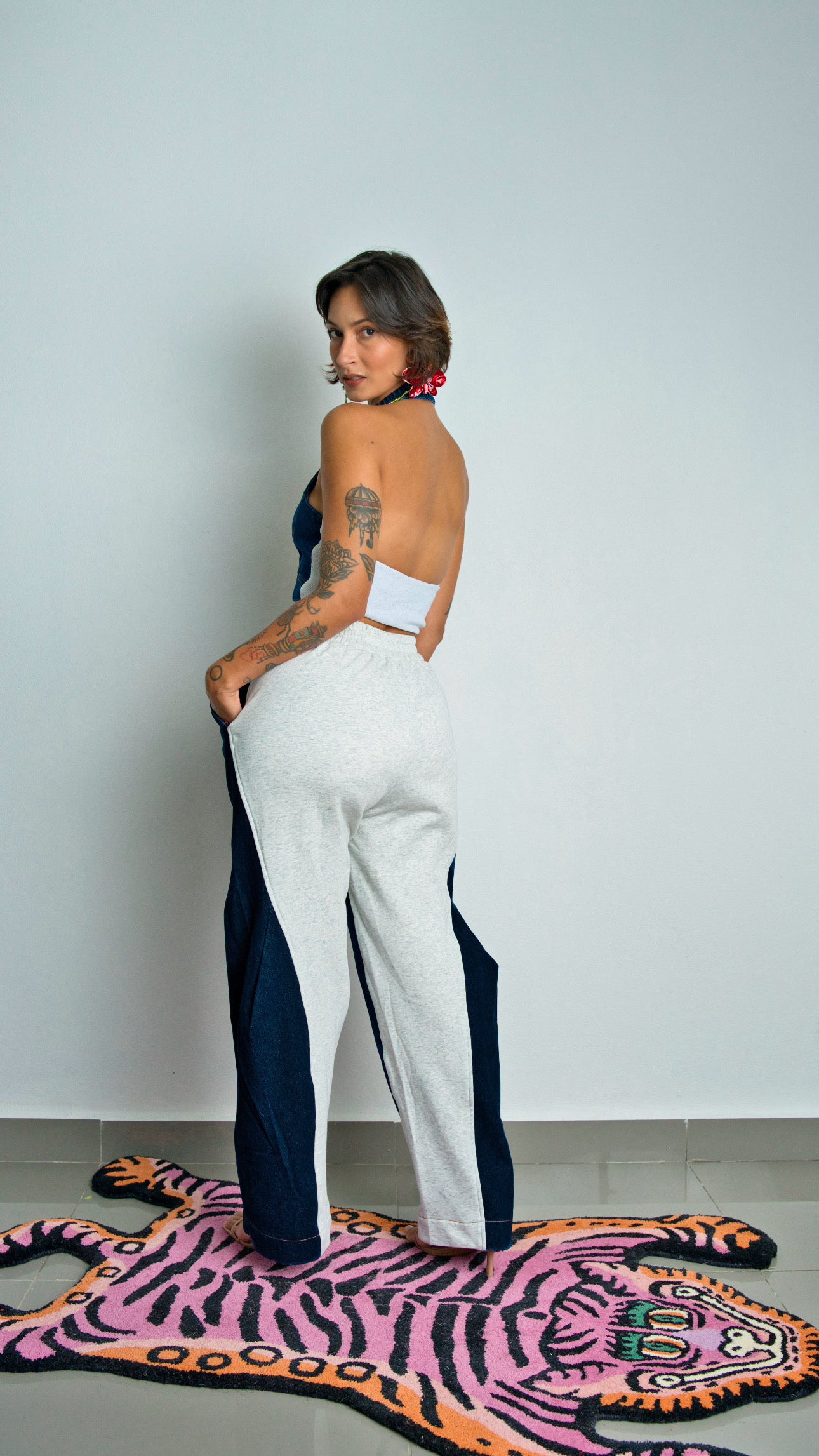 Denim Contrast Set