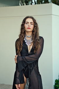 Maxi Mesh Top