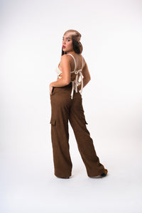 Marron Cargo Pants